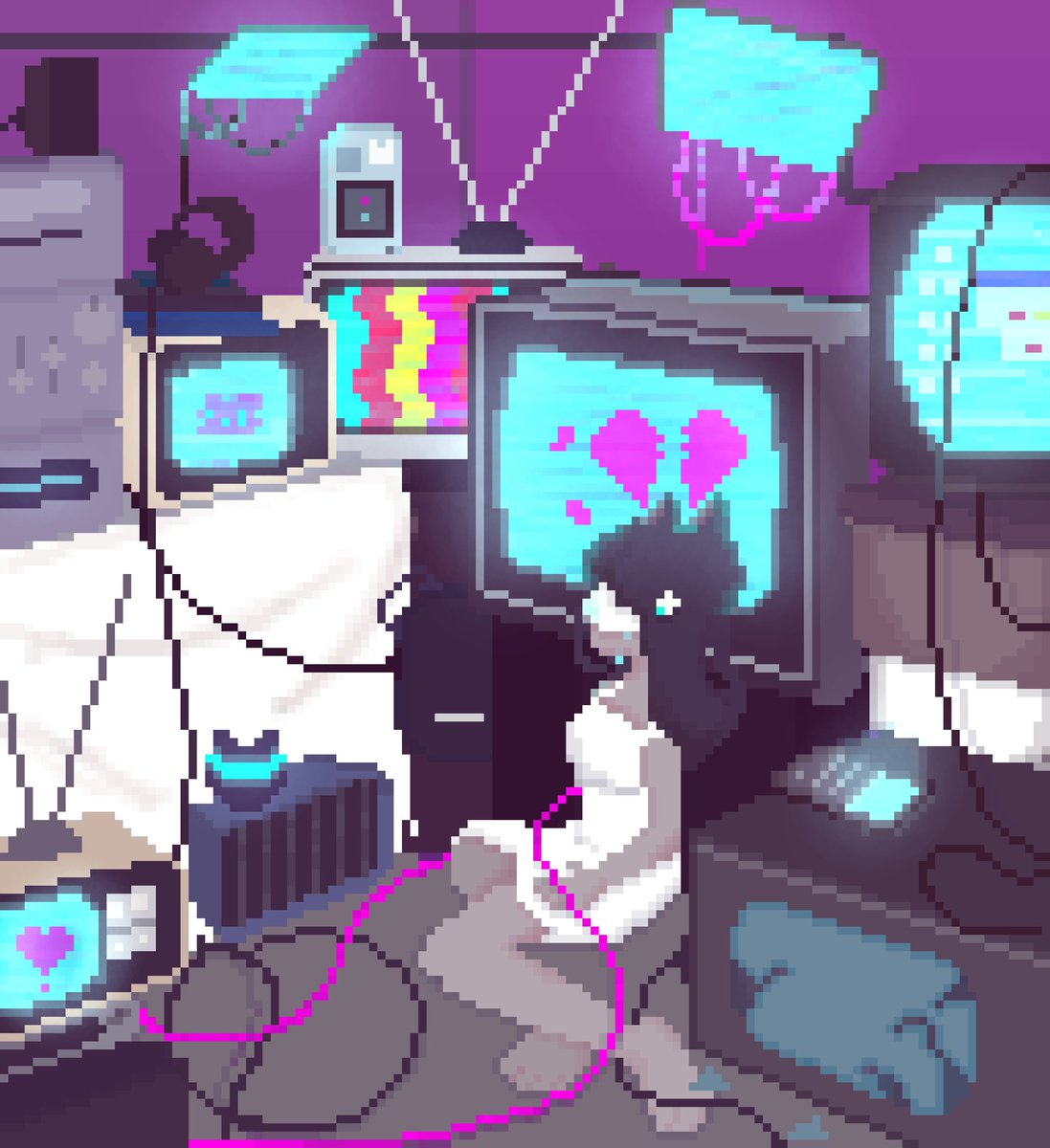 Drop on <a href="/exchgART/">Exchange Art</a> 

💜🎞️  “ Memory storage ”  🎞️💜

✨“ start 2.19  Sol | 1 Edition “✨

📺  exchange.art/single/8Q26g9F…

Good afternoon everyone ✨🐈
#solanaart #solanacommunity #solanacollectors #NFTs #Exchg #SolanaNFT #NFT #Sol #nftcollectors #pixelart  #exchgART