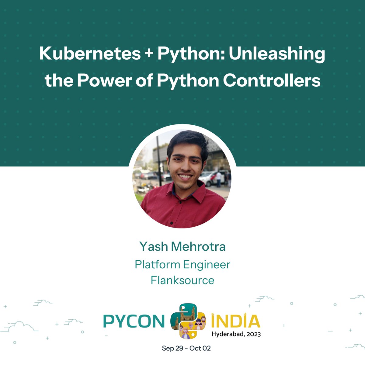 pyconindia's tweet image. 🎉Exciting News! We are pleased to announce Yash Mehrotra (@yashm95) & Samhita Alla (@samhita_alla) as speakers at #PyConIndia2023 on Oct 1.
Read more at:
Yash - tinyurl.com/speaker-yash
Samhita - tinyurl.com/speaker-samhita
#PyConIndia #Pythonconference #Techevent #Hyderabad