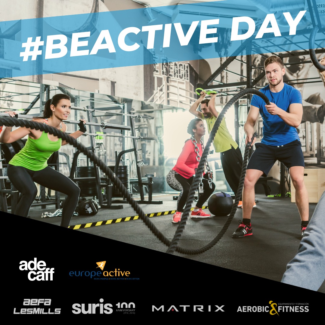 📢 Celebrem el BeActive Day. Suma't a fer esport! 

#beactive #fitness #esport #sport #adecaff #europeactive
