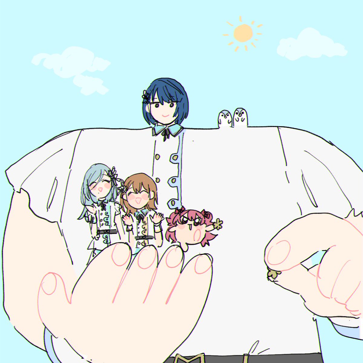 新ビジュ最高
#prsk_FA 