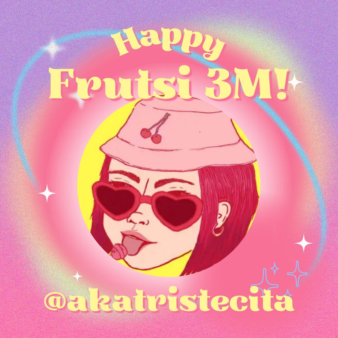 [☁️NUBE UPDATE]

El single 'Frutsi' de Gabriela Triste ha alcanzado más de 3 Millones de reproducciones en Spotify. ¡Felicidades Gaby!

#AFALTADENUBES #GabrielaTriste