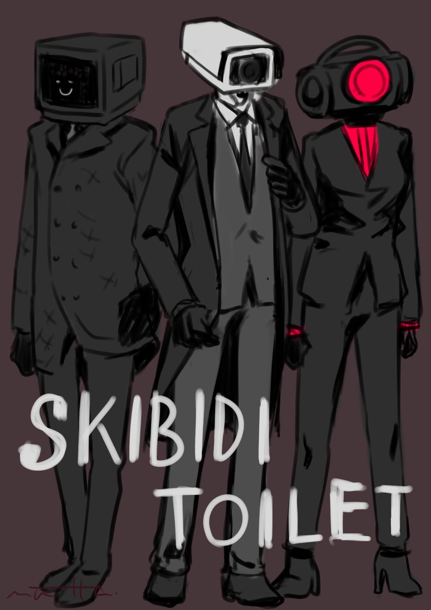 突然のSKIBIDI  TOILET
子がYouTubeで見てるのを横目でみてたら
思ってたよりカッコよかったので。
敵がトイレだけど。
#SKIBIDITOILET