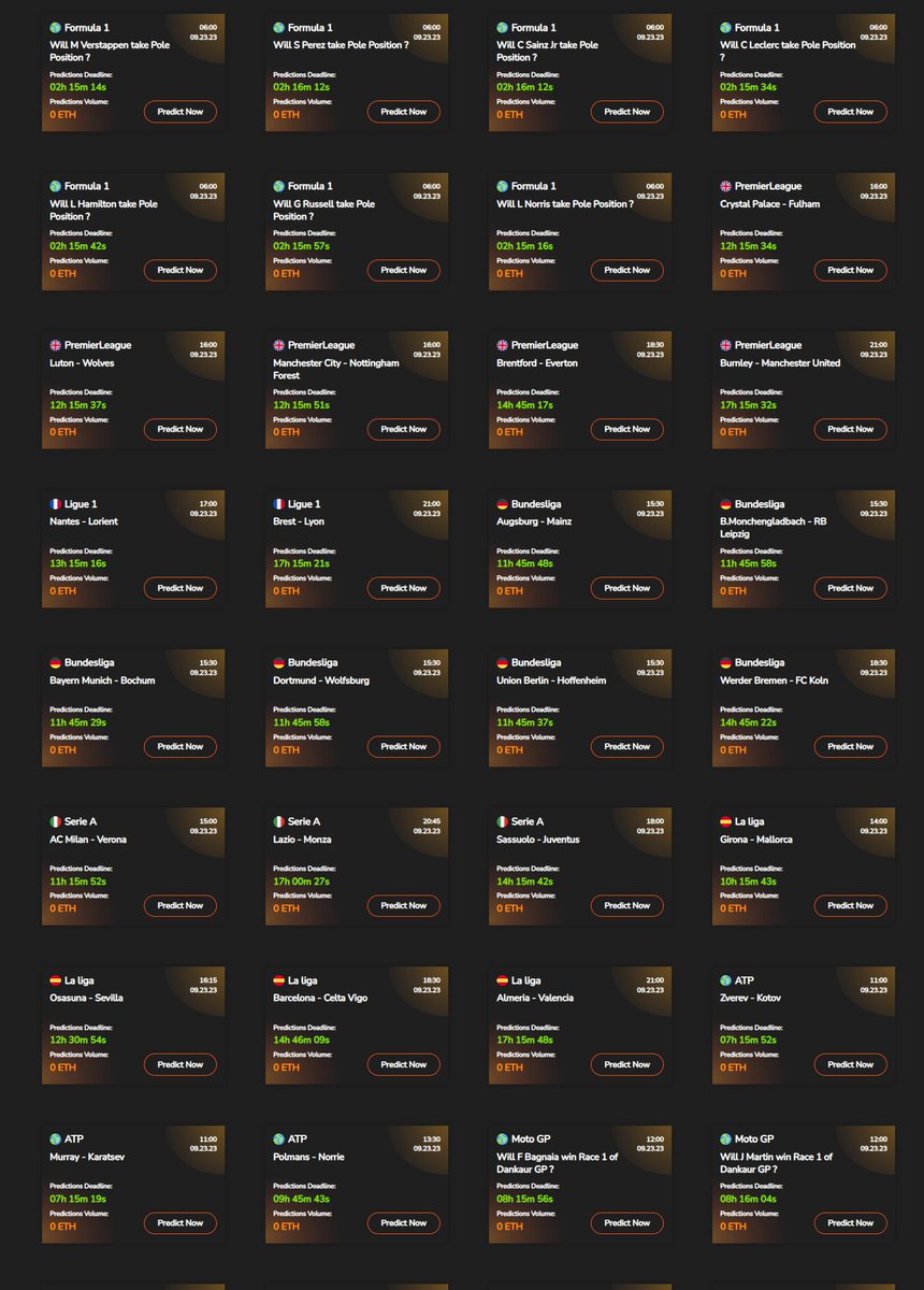 UltiBets's tweet photo. Are you ready for the busiest day of this week on UltiBets with 51 EVENTS FOR TODAY?!👀🚀

- 5 Main European Soccer Leagues ⚽️🏴󠁧󠁢󠁥󠁮󠁧󠁿🇩🇪🇫🇷🇪🇸🇮🇹
- Tennis (#ATP)🎾
- #Formula1🏎️
- #MotoGP🏍️
- Boxing (#WBO)🥊
- MMA(#UFC)🧤
- #Crypto 🪙

Join us today, try for FREE! 
https://t.co/2OMLDiYEVt https://t.co/FbgGMCNCvl