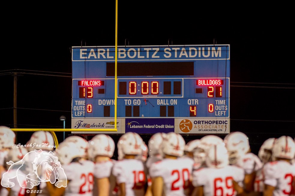 FINAL: Wilson 21, Cedar Crest 13 #BerksGameday #LLfootball #LLsports #PAHSFB #WilsonSD