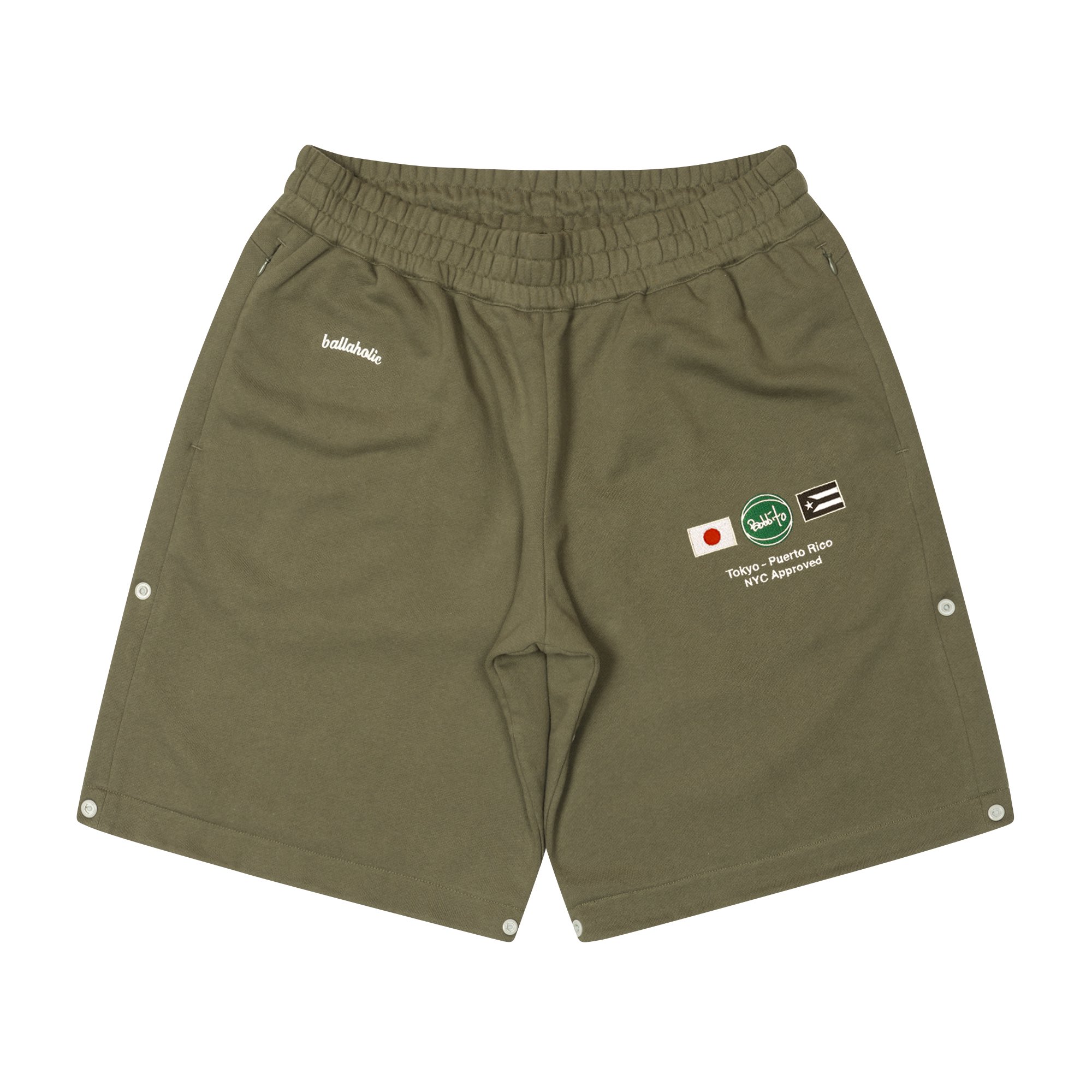 TSC Zip Shorts (sumi/black) – ballaholicオンラインショップ TSC Zip Shorts (sumi/black) – ballaholicオンラインショップ