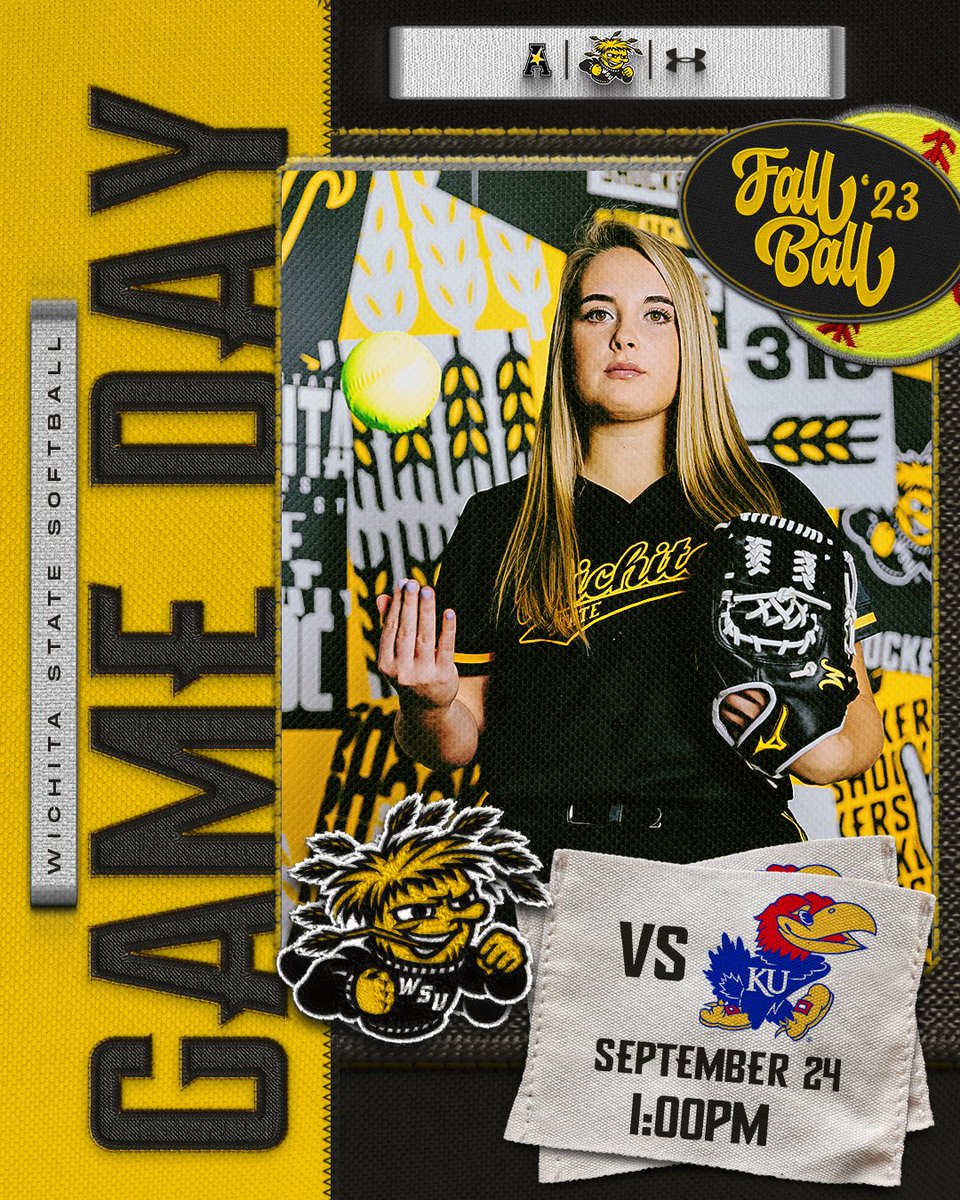 GoShockersSB's tweet photo. Football Shmootball. Sundays are for Softball.

🕐 1 PM
🏟️ Wilkins Stadium
🥎 Doubleheader https://t.co/J8jssD8Yj0