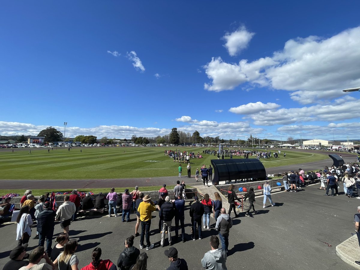 SmithLaura01's tweet photo. Cracking day at Latrobe Recreation Ground for the NWFL colts, reserves and senior men’s grand finals 🤩
Wynyard has taken the colts title 11.6 (72) over Latrobe 10.9 (69), after an enthralling final quarter battle
Looking forward to a great day of football to cap off the season! https://t.co/tjKN5s64yO