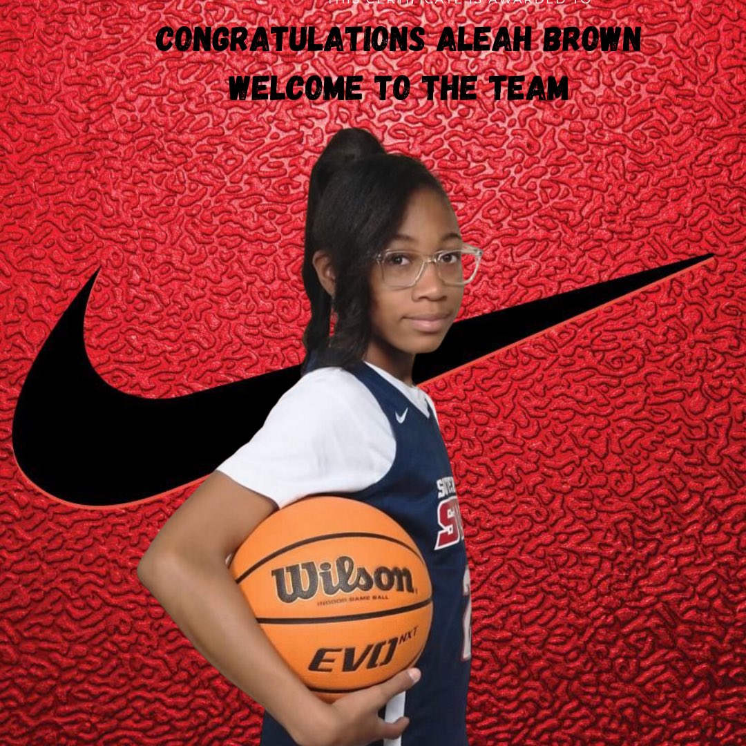 Aleahb2030's tweet photo. Blessed to be able to join the Nike footwear team. 🏀🏀 I will have the honor to wear all the unreleased exclusive NIKE gear!!! https://t.co/r3cPeqjr0m