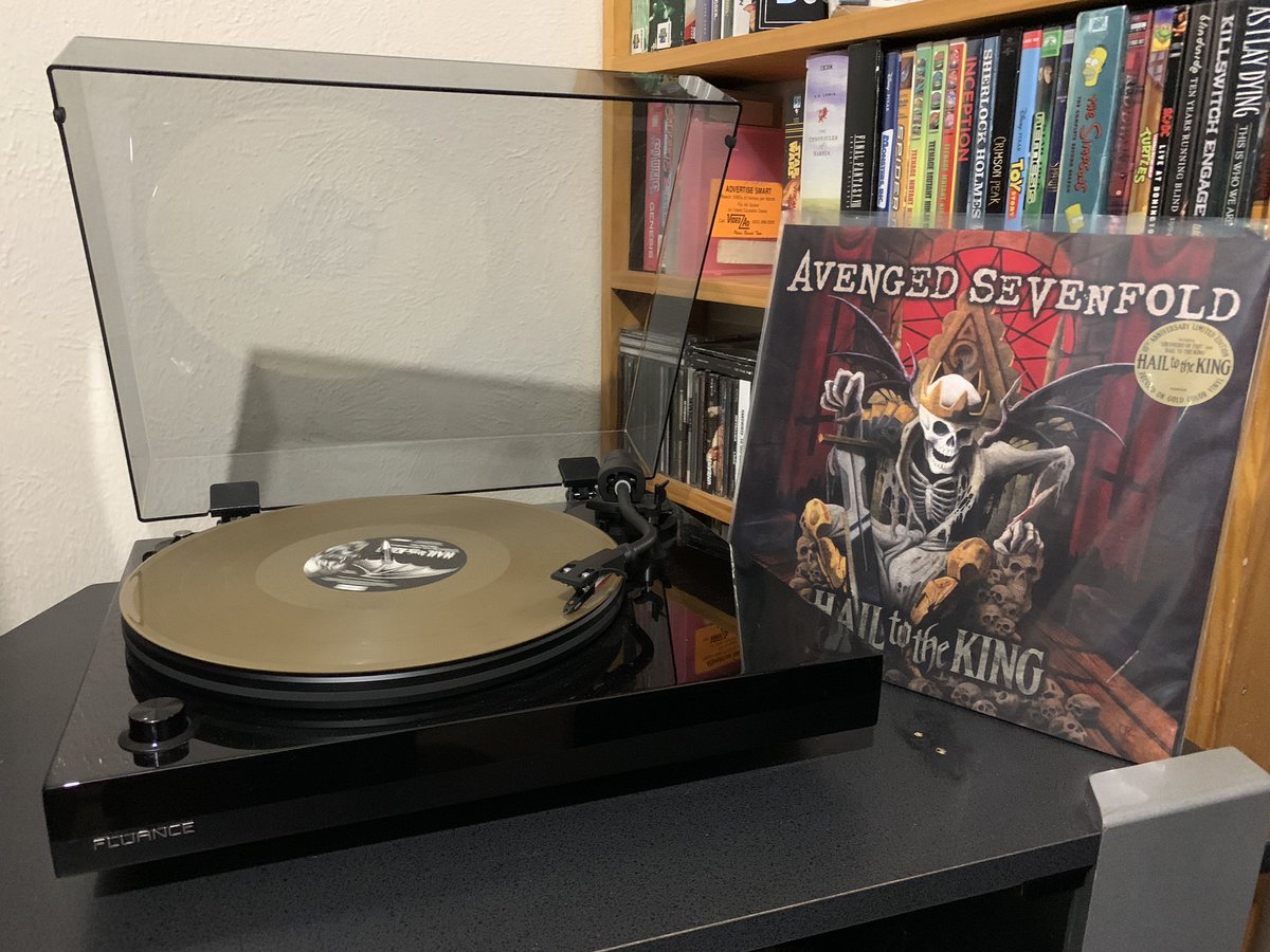 diggygamer's tweet photo. Spinning tonight: 
Hail To The King - Avenged Sevenfold https://t.co/kIZMFz6DbD