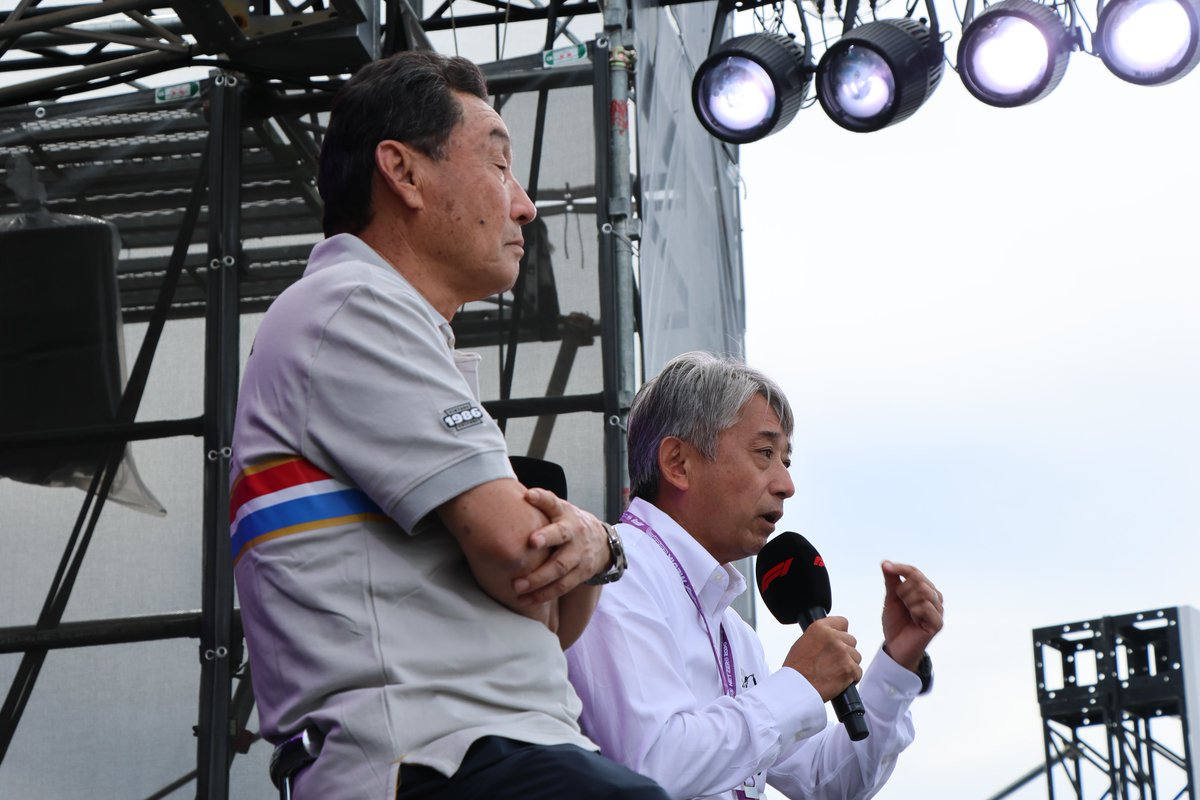 Legends' Talkに中嶋悟さん&片山右京さんが登場！ #F1JP #JapaneseGP
