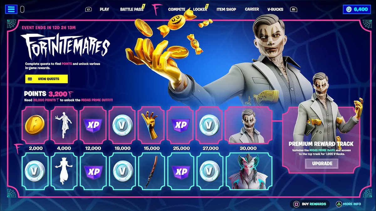 ELMAXIM00392311's tweet photo. CADA VEZ MAS CERCA DEL FORTNITEMARES 😨😈
ESTE AÑO SERA EL MEJOR RECUERDEN MIS PALABRAS ♥🙌🔥 #fortnite #fortnitemares #elmaximo https://t.co/Q1rHKrm9PV