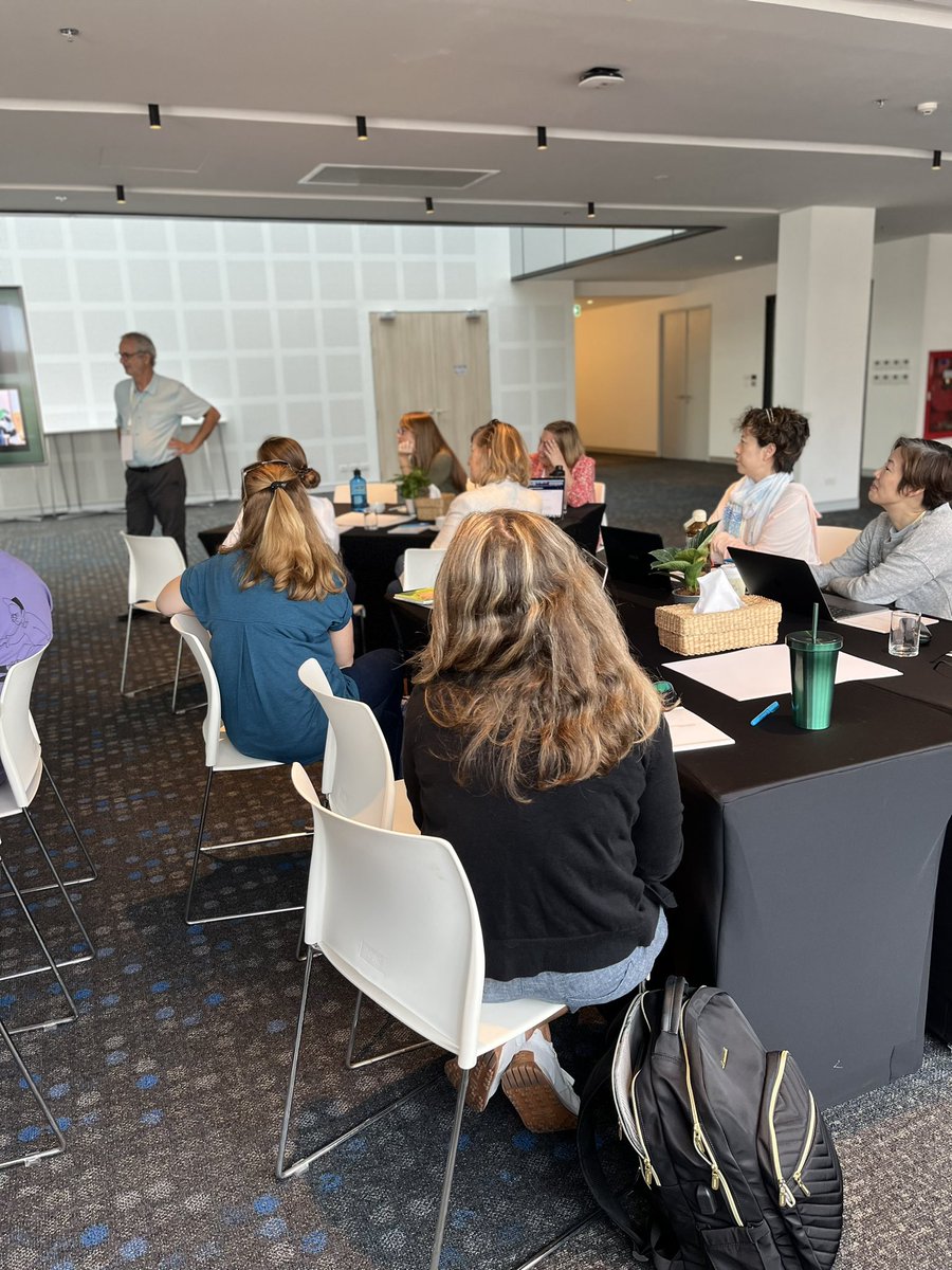 ChaptersInt's tweet photo. Day 1 with @ConferringCarl and @danfeigelson in #Bangkok at @NISTSchool talking about Making Reading-Writing Connections #ChaptersConnect #Reading #Writing @FairburnNancy https://t.co/8kk0tPnwPK