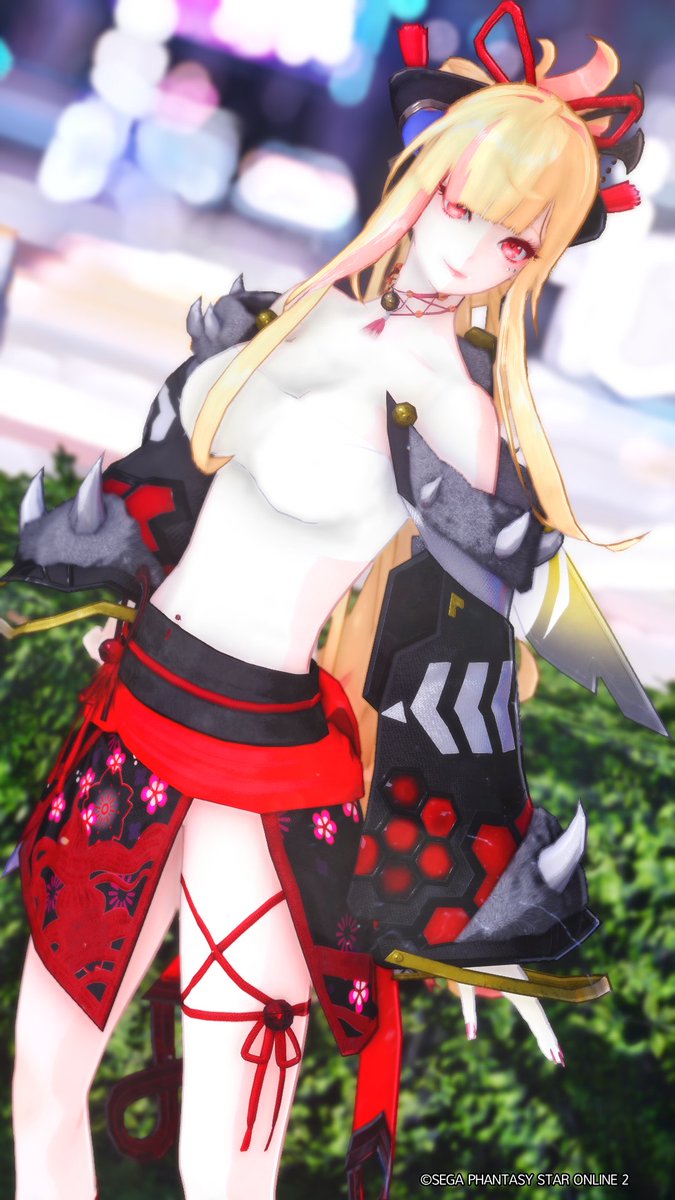 EtNa_PSO2's tweet image. 和装っていいよね( 'ω' و(و "　#SSえん　#PSO2_NGS