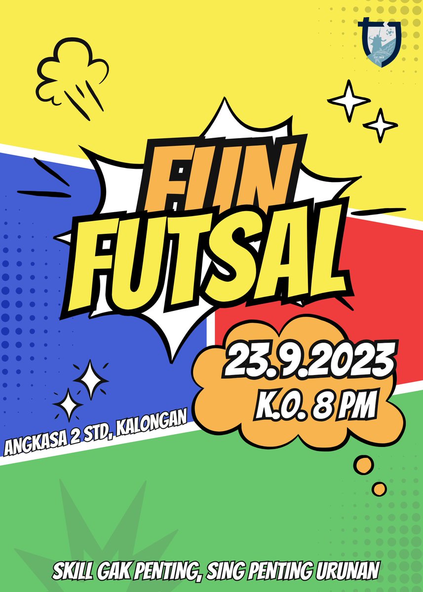 KUDETA_FC's tweet photo. Jolali mengko bengi rutinan #SabtuMalamFutsalan 

Liyane digarap mengko wae, oke.. Tak tunggu lho~ https://t.co/WniSCEaUt7