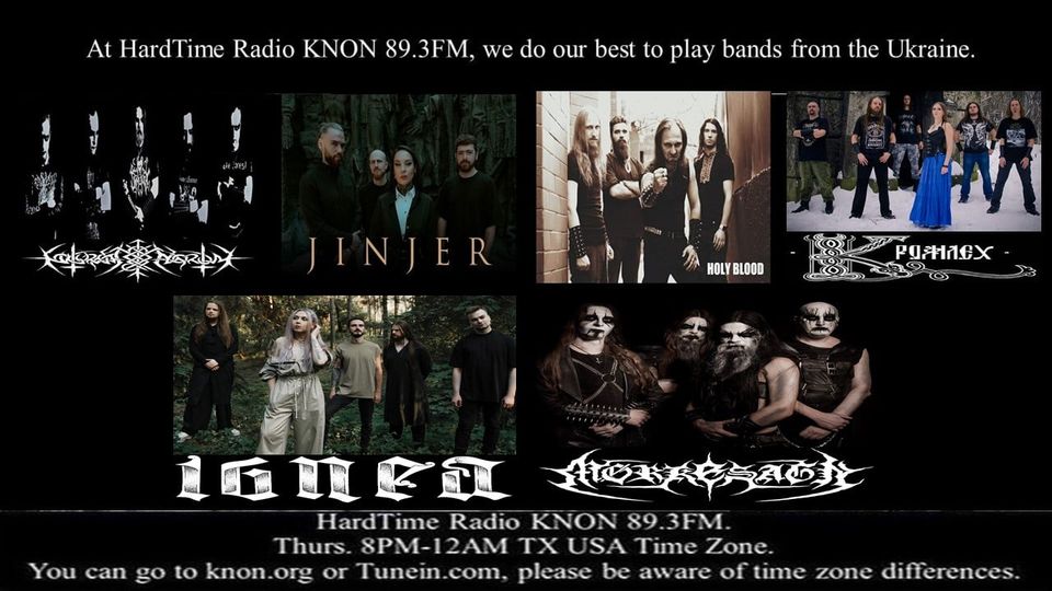 johnnyjjaco's tweet photo. @AZ_Brittney When I was with HardTime Radio KNON 89.3FM, I did my best to play bands from Ukraine.  I'm not w/ station anymore due to my mother passing away on 10MAY2023. https://t.co/hvWIb0lv8b