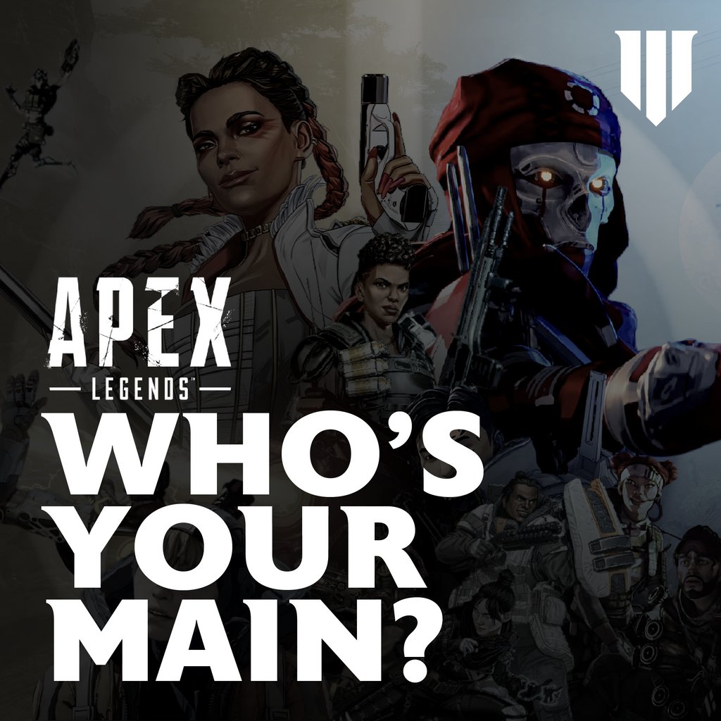 Whether it's Kings Canyon, Fragment, or Worlds Edge, who's your main?

It is Apex Legends night! Tune in at 8 pm to see all the teams compete live at twitch.tv/mtagaminglive. 

#apexlegends #esports #alaskaesports #mtagaming