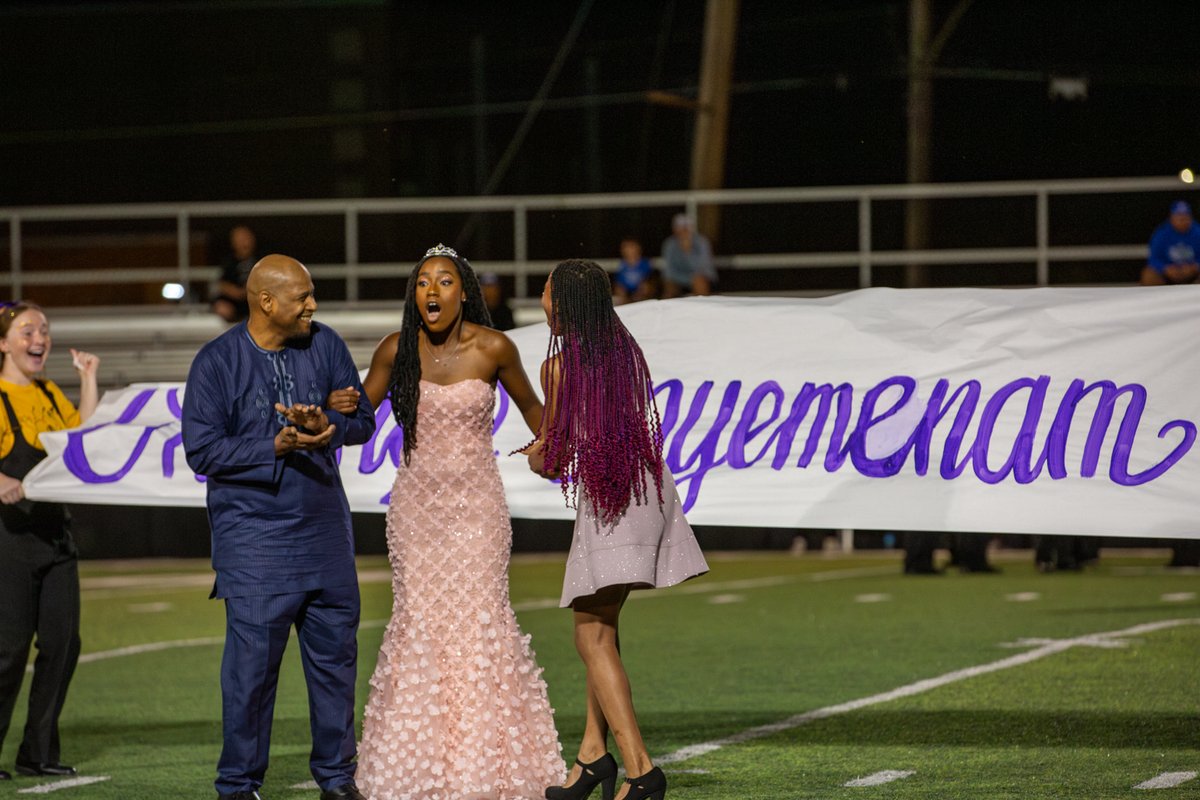 NKCSchools's tweet photo. Congratulations to North Kansas City High School Homecoming Queen Onyinye Onyemenam! 🥳👑 https://t.co/KsYn7TEBif