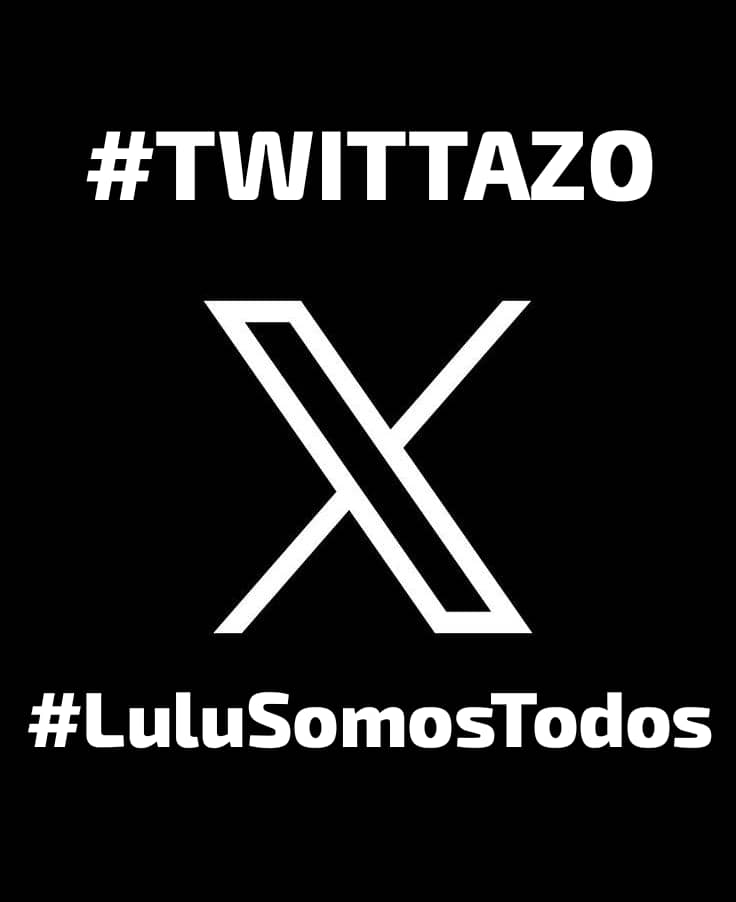 #22Sep Únete #TWITTAZO #X mañana sábado #23Sep antes de las 8:00pm🇻🇪 Hagamos tendencia x #LuluSomosTodos x el cuidado del ambiente. A 10meses de #SilencioTotal  #Seguimos tras sus🐾🐾🌳🌿 #LuluEsdetodos 
@raulrivas05_1 @MontalbanVerde @HASSANGLO @arpacuatros @thz820