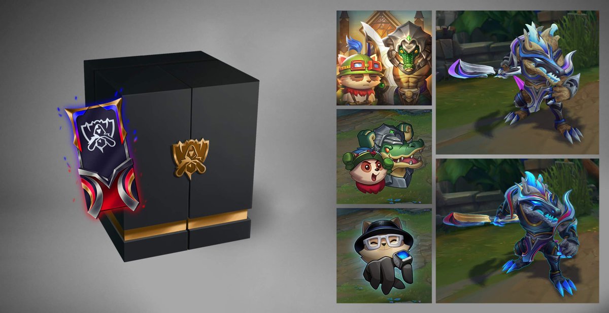 HoangLuanPelu's tweet photo. Hé lộ gói Bundle World Unlocked 2023 - Limited.
- Worlds Unlocked 2023 là bộ Collector's Edition đầu tiên của của Riot Games mở bán dành cho CKTG
- Nó sẽ có 2 loại bao gồm: Phiên bản Vật Lí và phiên bản Digital.

#box3global #boxstudio https://t.co/9dKawou6ea
