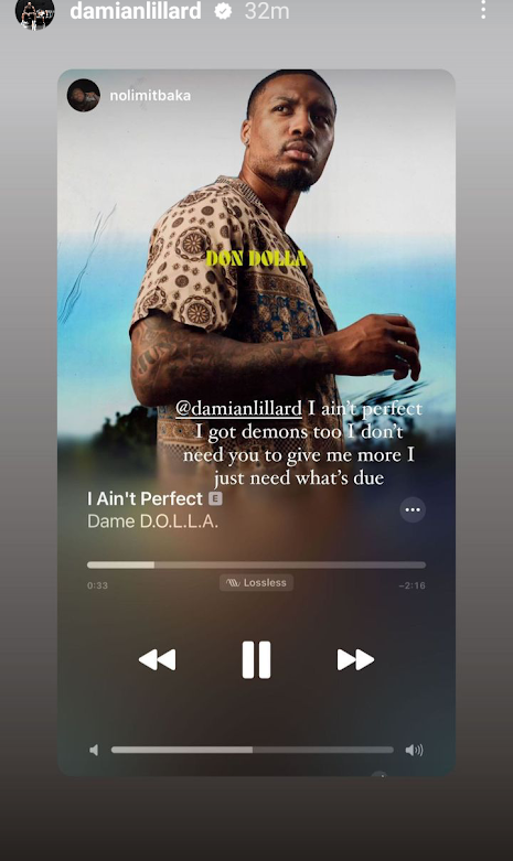 kimmyann1111's tweet photo. #DameDOLLA #DonDOLLA #DameLillard #DamianLillard #IAintPerfect https://t.co/1pbR8Fl4nT
