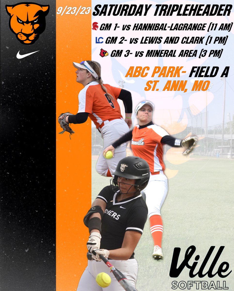 LET’S PLAY THREE! Fall Tripleheader—TOMORROW!