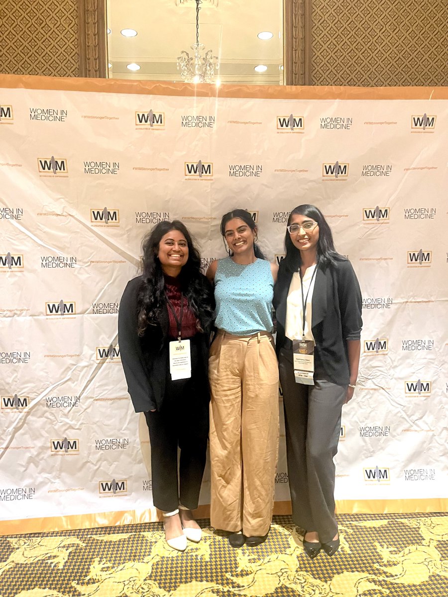 #WIMStrongerTogether #WIMSummit The start of friendships with incredible women in medicine! @Madhurima2609 @raizalgernon