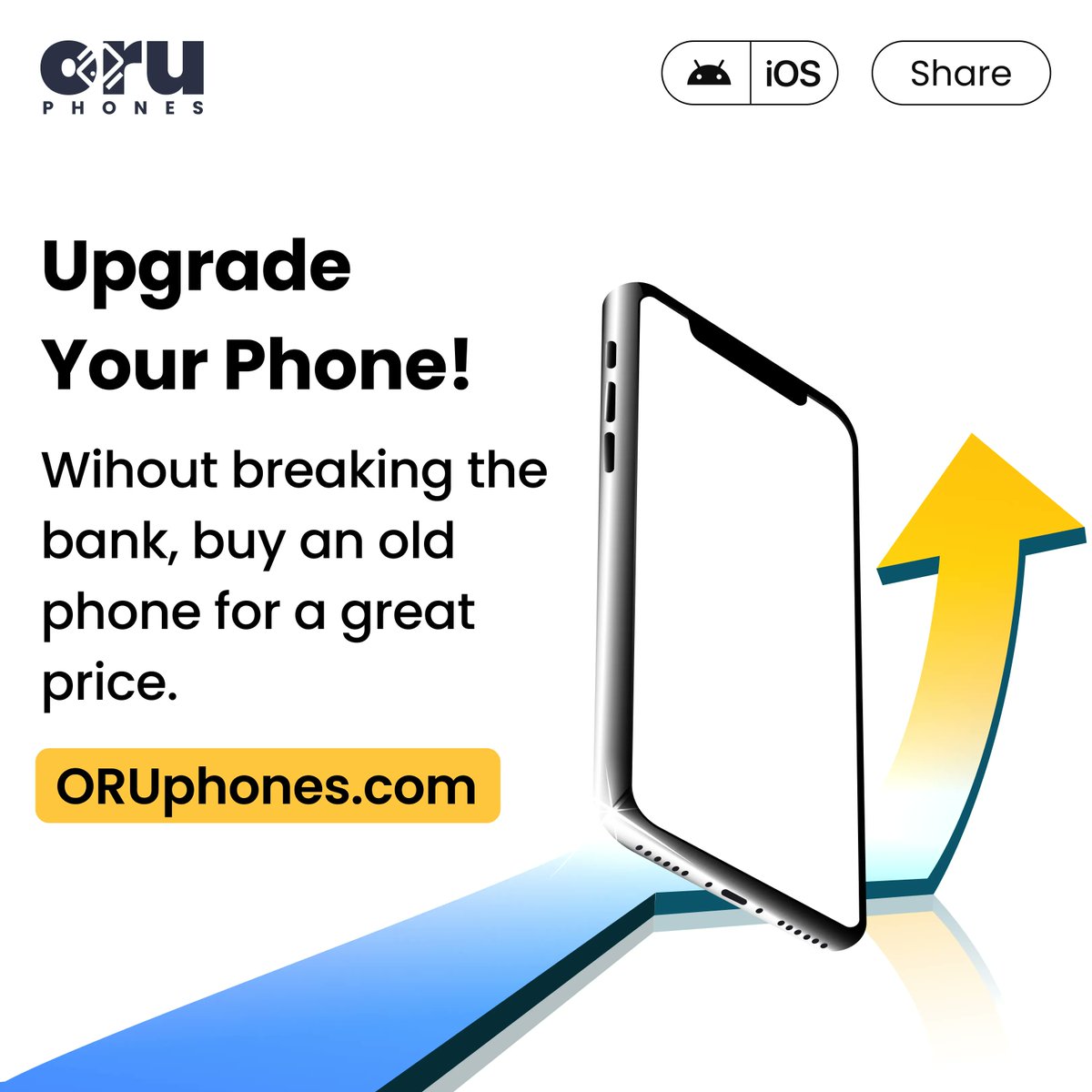 ORUphones's tweet image. At ORUphones, we guarantee the BEST VALUE for your old phone. 💰

Why choose us? 🤔
✅ We offer top-dollar for your device.
✅ Hassle-free selling process.
✅ Secure transactions.
✅ Fast and reliable service.

#BestValue #UpgradeYourDevice #ORUphones #trend #trending #sell #buy