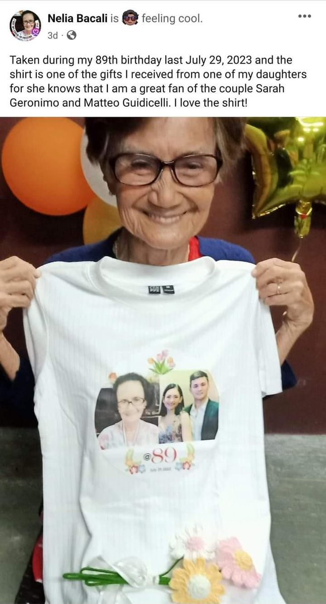 AshMatt_intl's tweet photo. So sweet! π«ΆπΌ Happy to announce that Lola Nelia was also able to meet Matteo as well, and get his autograph on her shirt and Tatler magazine. π€ Thank you, @JustSarahG and @mateoguidicelli, for your kindness. β€οΈ
ASHBOO IN DAVAO
#SarahGxBambooDavao https://t.co/NuAsLvizKB
