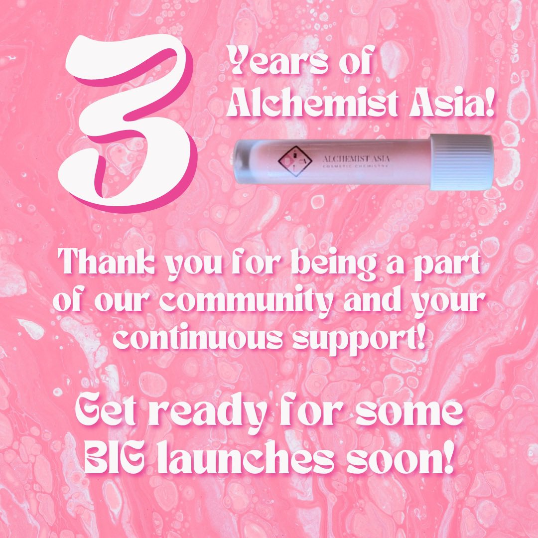 AlchemistAsia's tweet photo. 3 Years of #AlchemistAsia 🧪💕  (GIVEAWAY 👀) 

To celebrate, we’re giving away 3 boxes of Alchemist Asia products! 

Shop one of our AA Stickers or Sheet (free shipping!) and the FIRST 3 PURCHASES will get an entire set of products on us 🙌🏼 https://t.co/QZkTLfVn67 https://t.co/J5mLzG4dfk