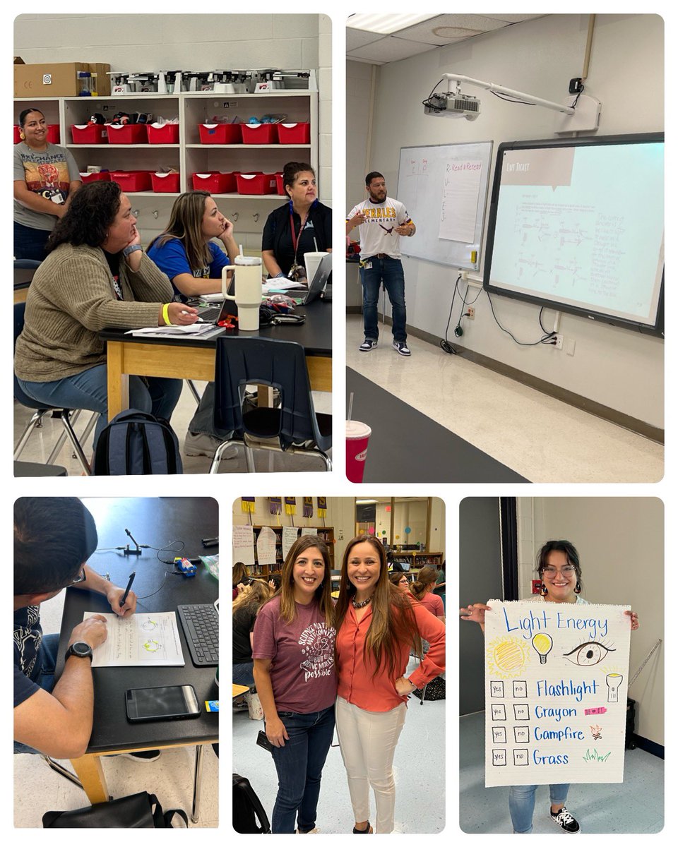 EISD Science (@eisdscience) on Twitter photo Shout out to our phenomenal Science ICs who put in countless hours developing, vetting and presenting science unit planning and content deepening for <a href="/EISD/">Edgar Iván</a> teachers. Lab exploration, scripting, creating anchor charts and we are ready!
#circuits #formsofenergy Shout out to our phenomenal Science ICs who put in countless hours developing, vetting and presenting science unit planning and content deepening for <a href="/EISD/">Edgar Iván</a> teachers. Lab exploration, scripting, creating anchor charts and we are ready!
#circuits #formsofenergy