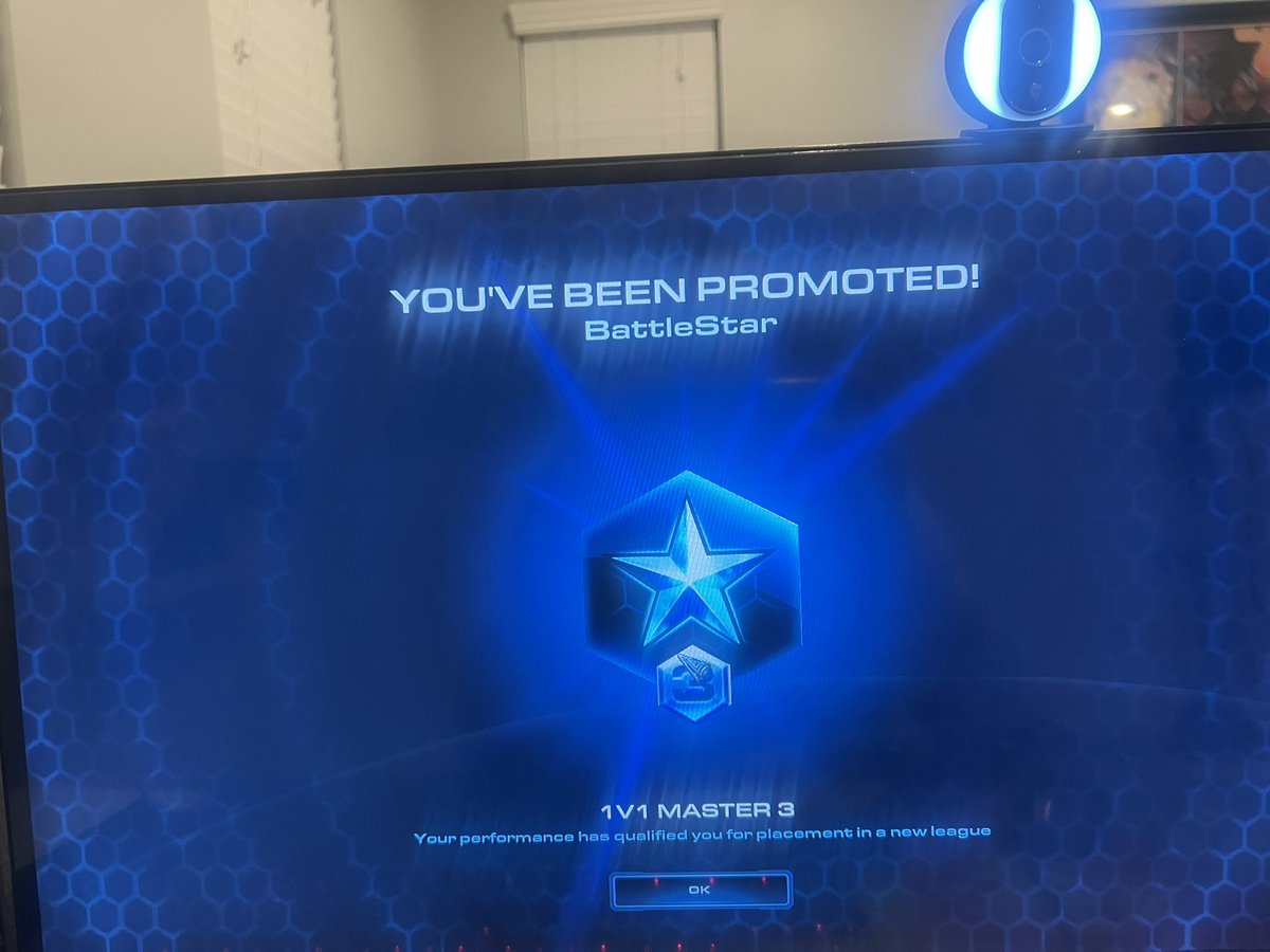 FallGuysTv_'s tweet image. I’ll be honest haven’t played 1v1 in a while about 3 years or so, but it’s nice to get on an old account and in 2 days get it to masters, I still got it #sc2 #starcraft #terran