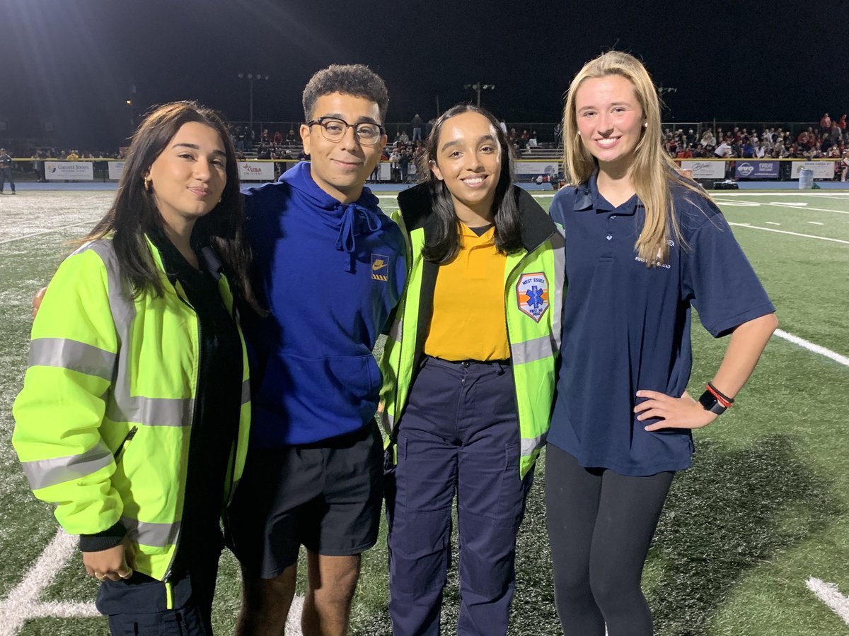 So proud of these inspiring JCHS &amp; West Essex students who are already giving back to their communities by volunteering for the first aid squad and fire department. <a href="/CWCJCHSCHIEFS/">CWCJCHSCHIEFS</a>
