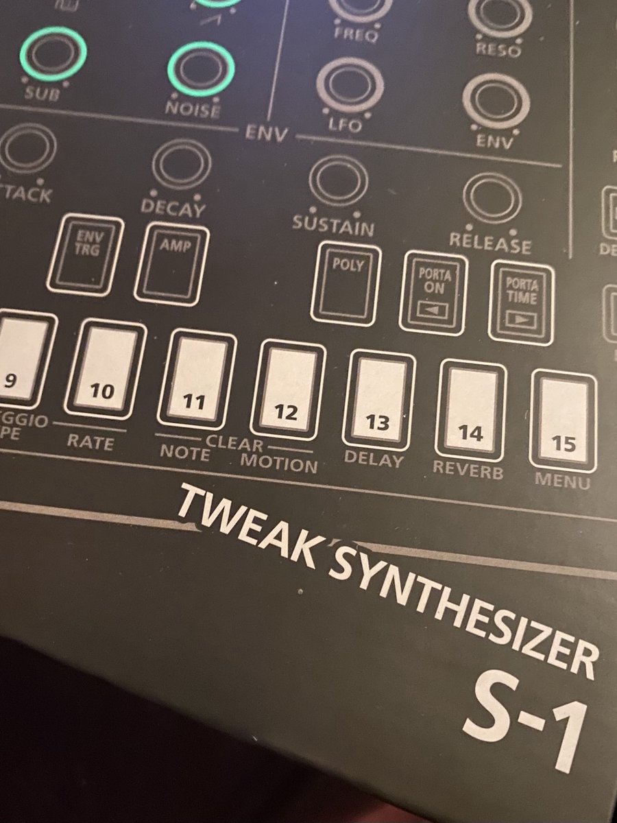 agoraphobicnb's tweet photo. got my replacement @RolandGlobal #S_1 in the mail; I don’t know if i personally would have went w/ “Tweak Synth” though, but okay, it is a really great, rugged built, full featured, portable synth, you can lug around with you when you’re out on the streets, tweaking out https://t.co/lckgngOQTl