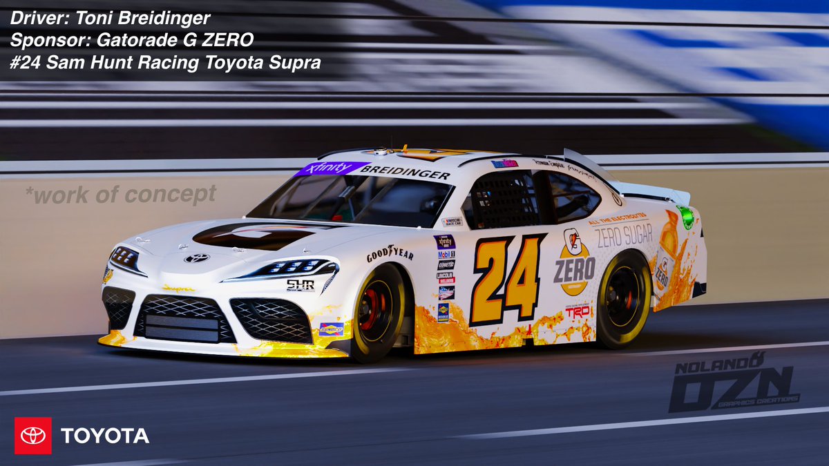 LNolanCreative's tweet photo. Heard that @ToniBreidinger is a @Gatorade athlete now. Finally gives me a reason to make a car with this sponsor!
ββββββββββββββββ
#NASCAR #concept #paintscheme #GraphicDesign #heylefty #NASCAR75 #liverydesign #Simracing
ββββββββββββββββ
@Team_SHR26 https://t.co/EHWLXxkkw3