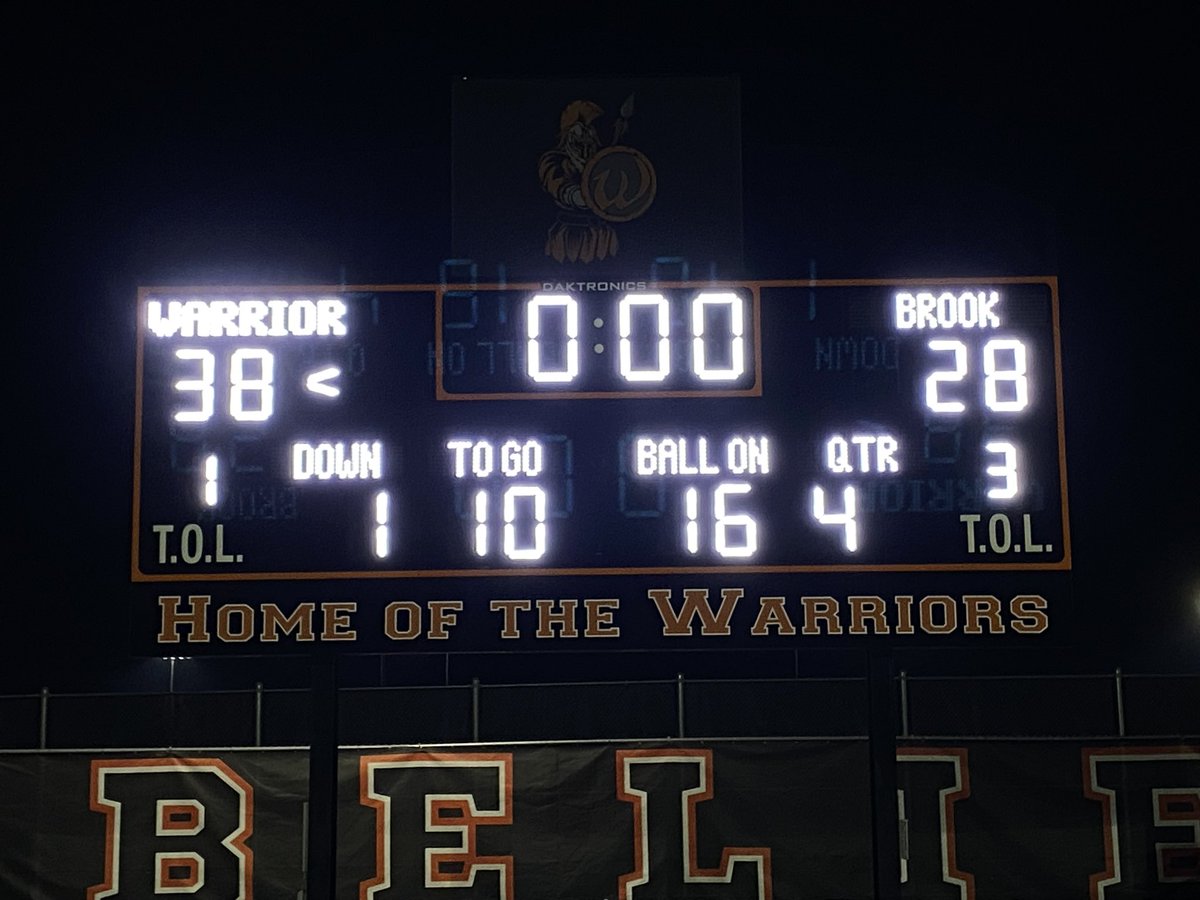 FINAL: 

Lincoln-Way West (4-1) 38
Bolingbrook 28 

Happy Homecoming <a href="/LWWestside/">The Westside</a> !