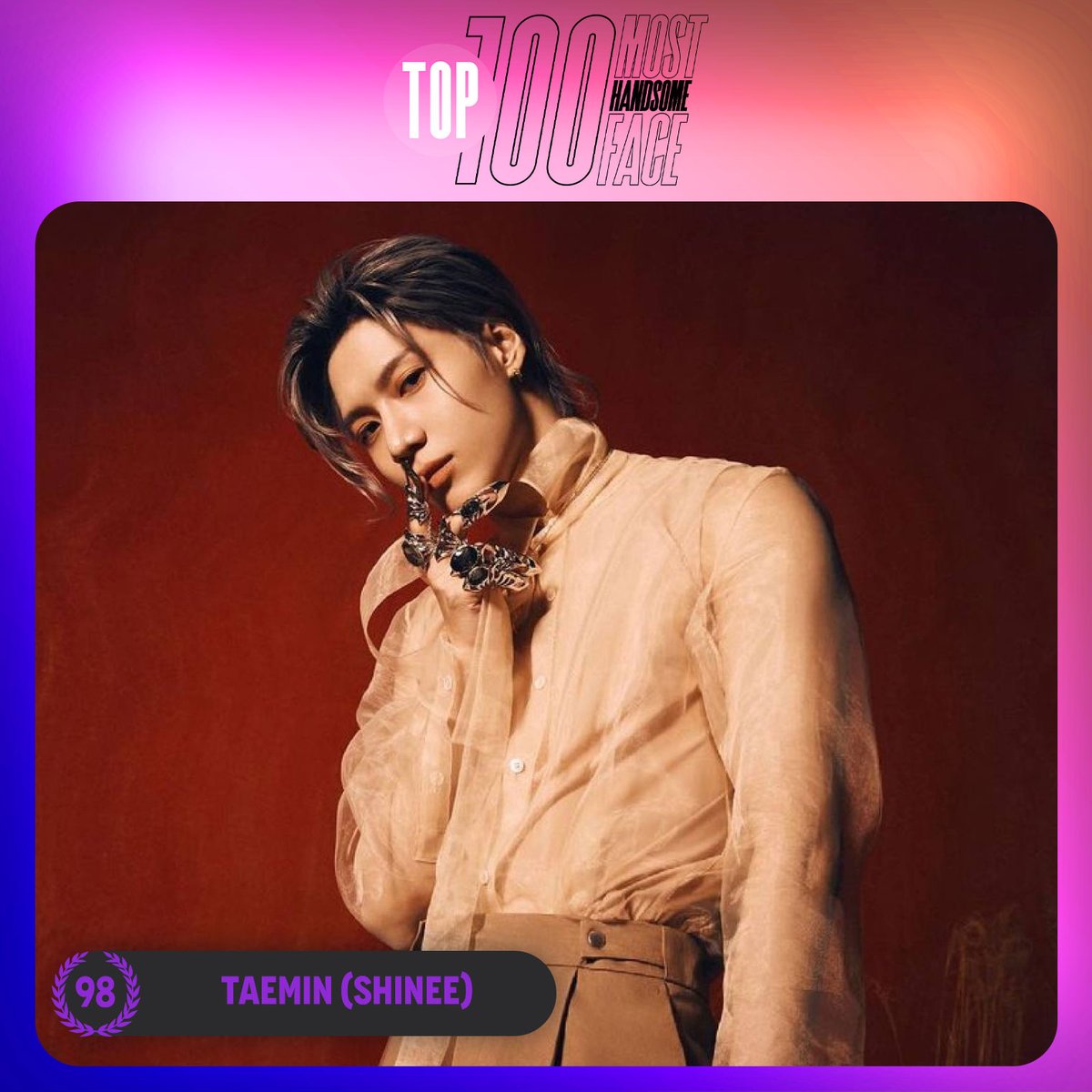 TOP 100 – Most Handsome Faces Of K-POP in 2023

#98 TAEMIN (#SHINEE)

Congratulations! 🎉