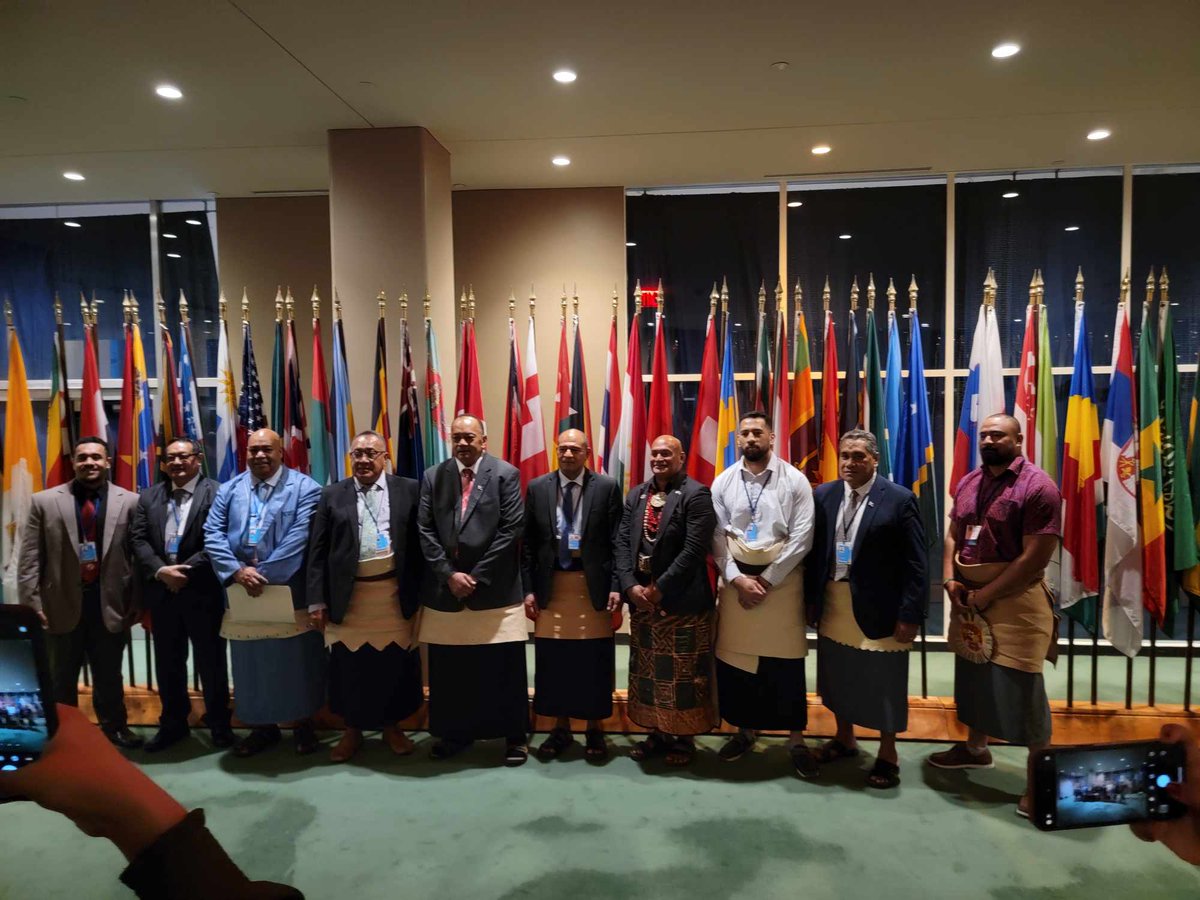 Huakavameiliku's tweet image. Honored to deliver Tonga's Statement at UN GA key points incl MVI, multilateralism, resilience, loss and damage, unclos, bbnj to name a few