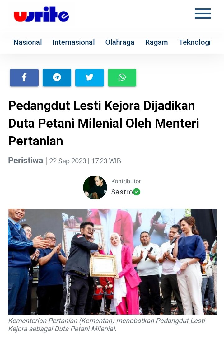 Astaganaga, pak menteri ini habis minum apa kira2 y?
 uwrite.id/news/pedangdut…