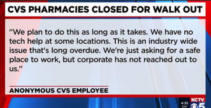 TheEWZine's tweet photo. Strikes are gonna keep continuing. Automotive, CVS... more will join/start. All because the big corporate companies management make billions and don't trickle that down to the employees that make them that billions.
#CVSStrike #automotive #autostrike https://t.co/P4RPjVdZgK