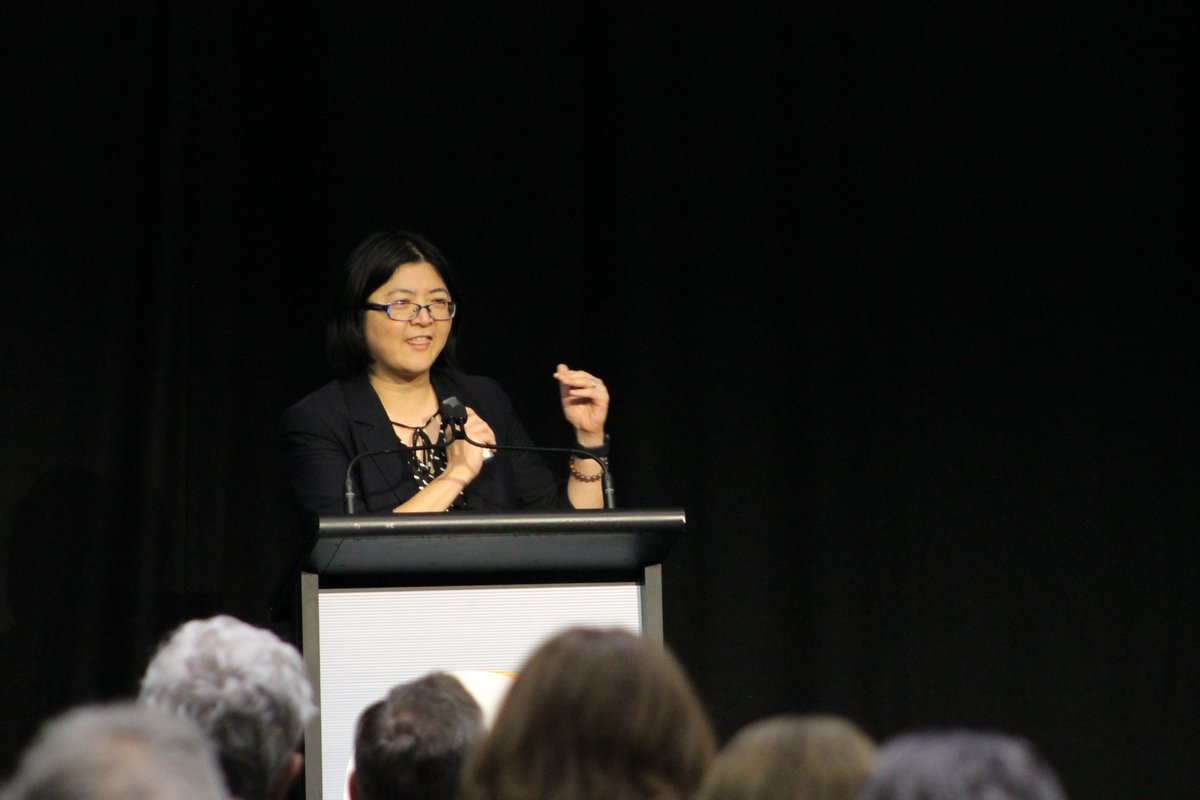 NzsOncology's tweet photo. Our Roche Translational Cancer Research Fellowship winners @anmwongNZ (2022) and Dr Sharon Pattison (2019) shared their impressive projects and mahi using the fellowship support. This is the last session of #NZSO2023 conference! Time to get our dancing shoes on 🪩 https://t.co/Ay7cyRvsAK