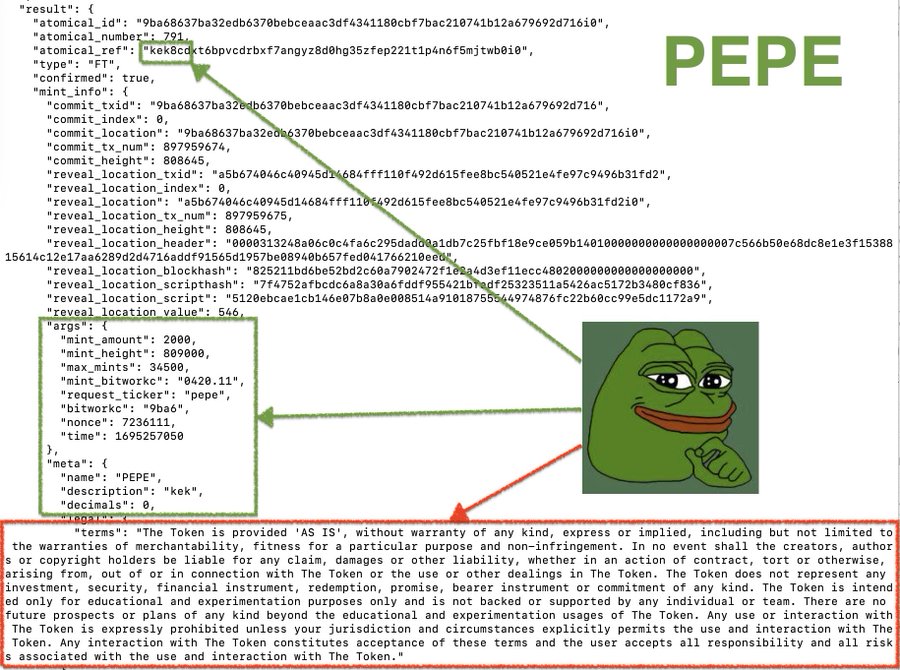 $pepe #ARC20  系列代打，也可提供教程
