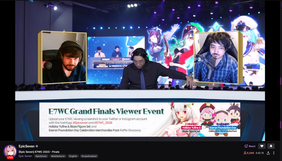 My body is ready. #Epicseven #E7WC_2023