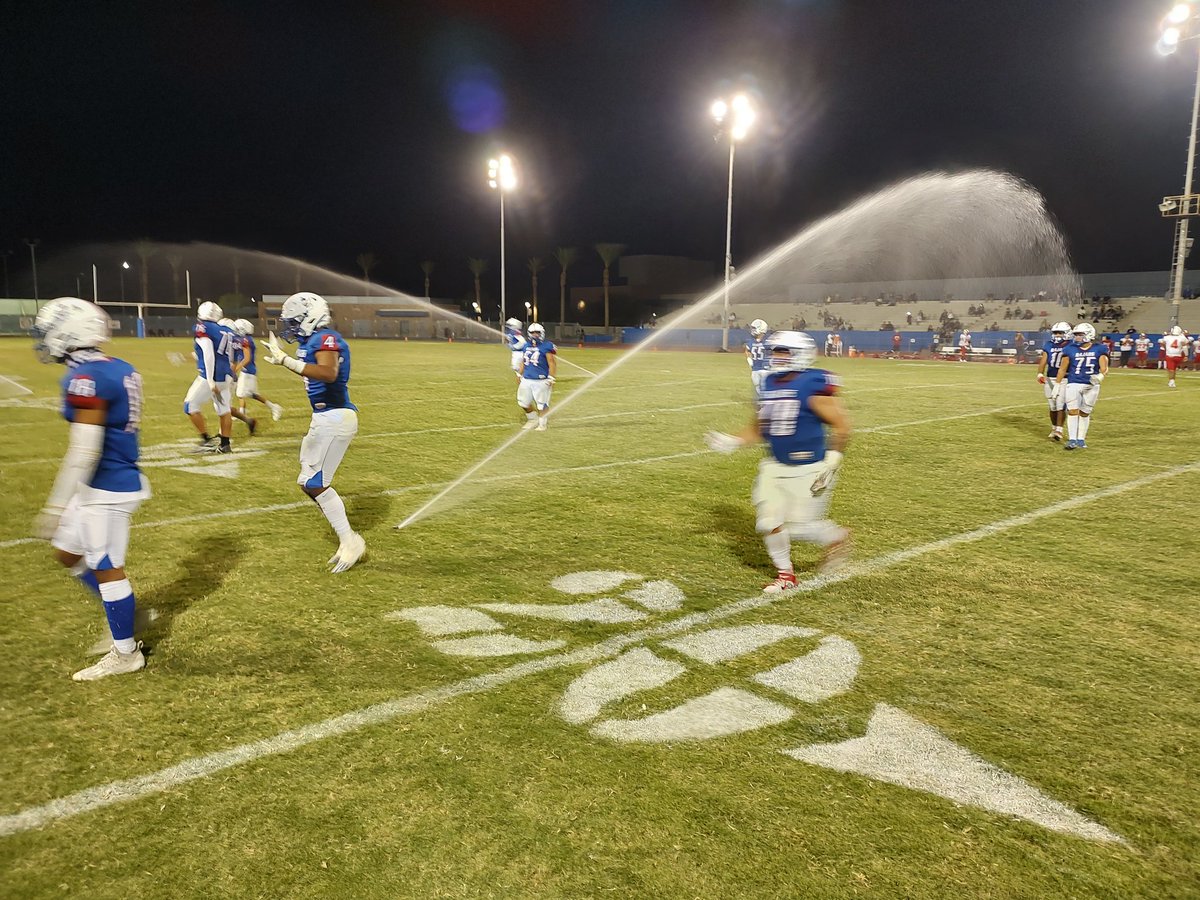Tough break for the Rajahs who were flagged for unnecessary wetness on this play. 

#dadjoke