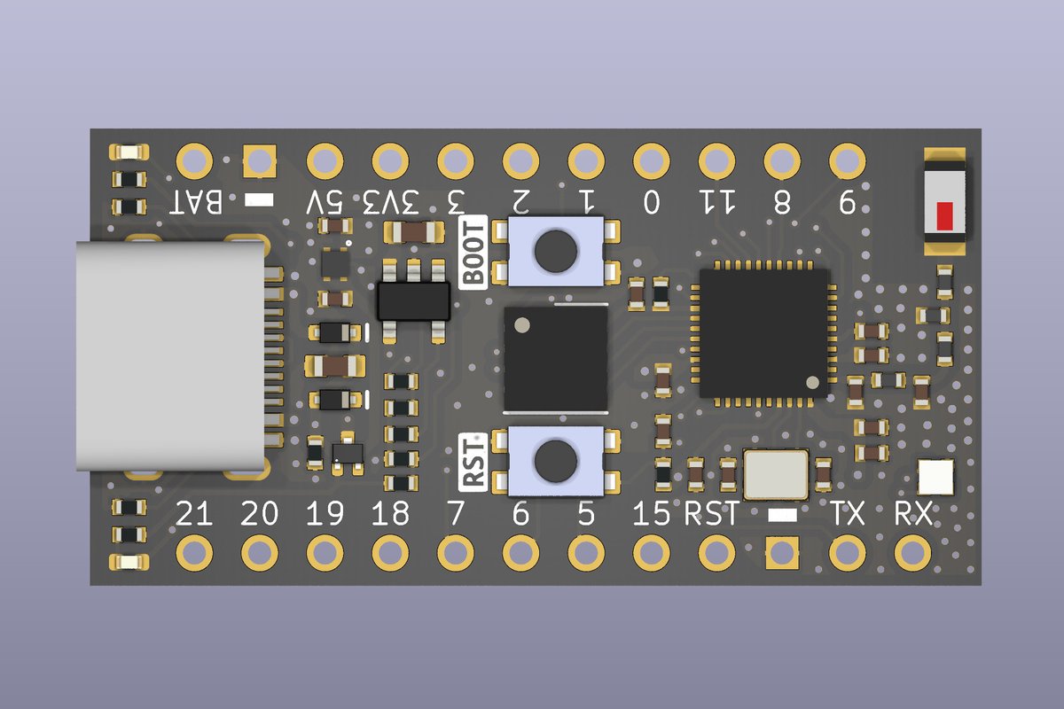 unexpectedmaker's tweet image. I found out today that IDF 5.1 is in a PR for #CircuitPython which supports the #ESP32C6 - plus Arduino support is also close, so this is finally happening folks.... #TinyC6 with either onboard antenna or u.FL for an external antenna! #maker #electronics #esp32 #wifi6