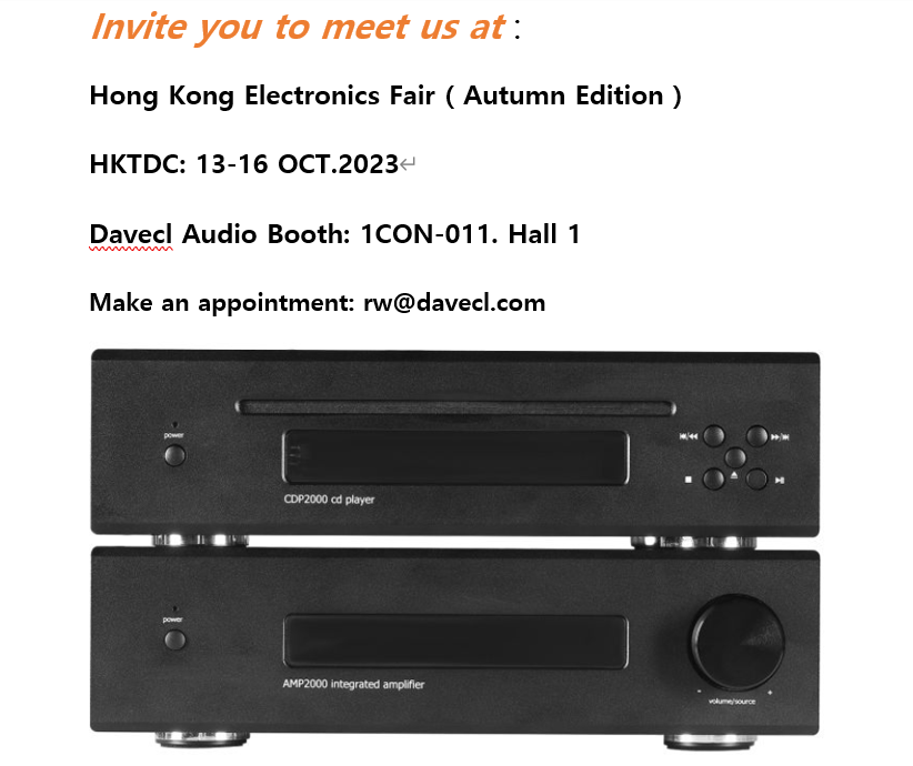 beryltang123's tweet photo. Welcome you to visit our booth at Hong Kong Electronics Fair HKTDC 13-16 OCT.2023 Booth no.: 1CON-011. Hall 1
https://t.co/XN5r4VcVet
#ceilingspeaker #wallspeaker #inceilingspeaker #inwallspeaker
#hifisystem #hifaudio #homeaudio #hometheater #loudspeaker #poweramplifier #stereo https://t.co/ikbLiCRTNR
