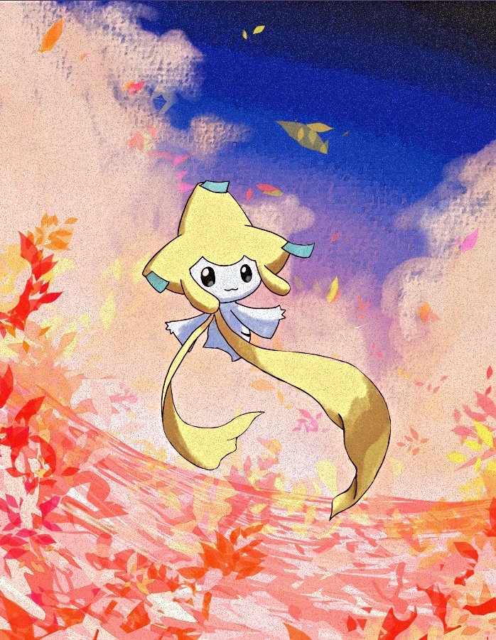 53日目　ジラーチ

#100日チャレンジ  #ポケモンイラスト