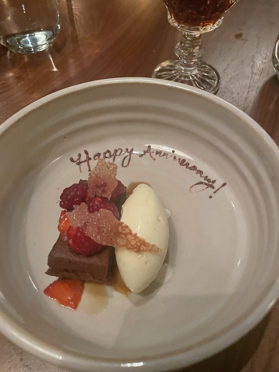 Brilliant anniversary meal tonight at @BokaChicago, some of the best food I have ever tasted with the Tuna and strawberries a real highlight for me.