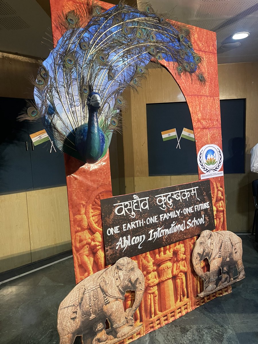 Only 10 minutes to go. We hope you are ready for an inspiring and energetic day! 
 #AhlconIntlModelG20
#AhlconIntl
#vasudhaivakutumbakam
#savethedate
#climatechange
#G20India
<a href="/ashokkp/">Ashok Pandey</a>
<a href="/y_sanjay/">Sanjay Yadav</a>
<a href="/pntduggal/">PUNEET DUGGAL</a>
<a href="/kandhari_ekta/">Ekta  Kandhari</a>
<a href="/RashmiJ99932149/">Rashmi Joshi</a>
<a href="/PMOIndia/">PMO India</a>
<a href="/g20org/">G20 United States</a>