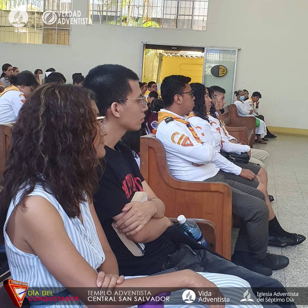 VerdadAdventist's tweet photo. 🔻 Día del Conquistador 🌐 ¡Ve con Jesús! 🥰
🙏🏼 Gracias a Dios, hemos disfrutado de las horas santas de un #FelizSabado 🙌🏼
❤ ¡Un fuerte abrazo a todos!🙂
#VerdadAdventista #HappySabbath #Adventistas7sv #AdventistasDIA #adventista #diadelconquistador #pathfinderday https://t.co/v63DCsdM8L