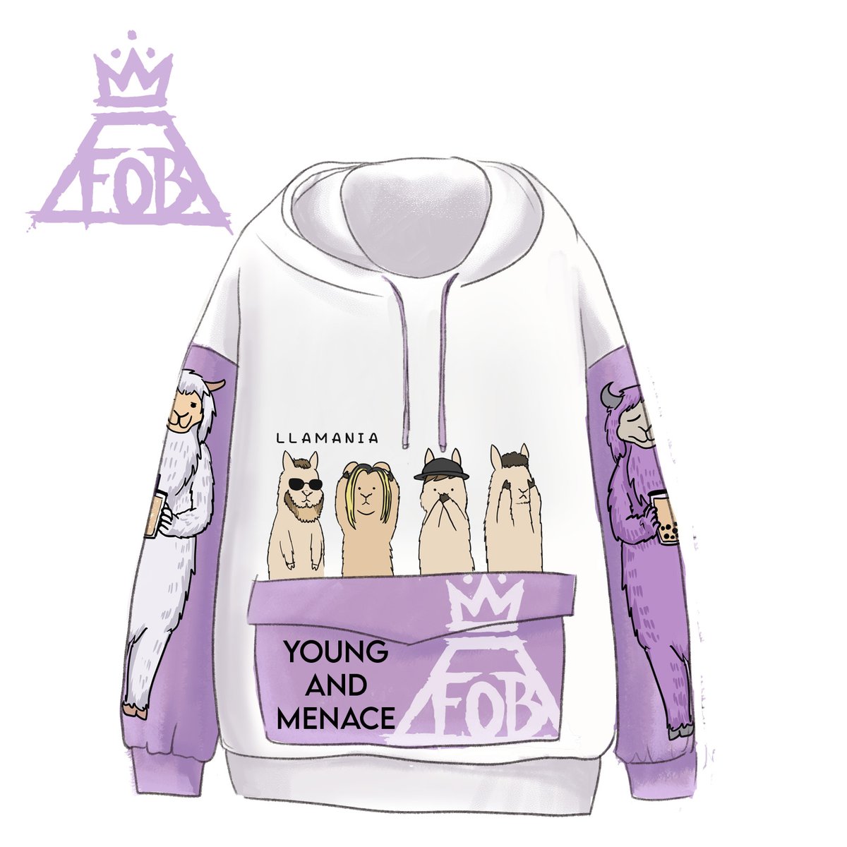 Ratryoshka's tweet photo. #outfitsIwishexisted This FOB hoodie based on that ZimmerCatt x Nekohibachi hoodie. Maybe i could custom print this if possible, someday.
#fob #falloutboy #llamania #youngandmenace #llamas #zimmercatt #nekohibachi https://t.co/xrIzOYRN7G